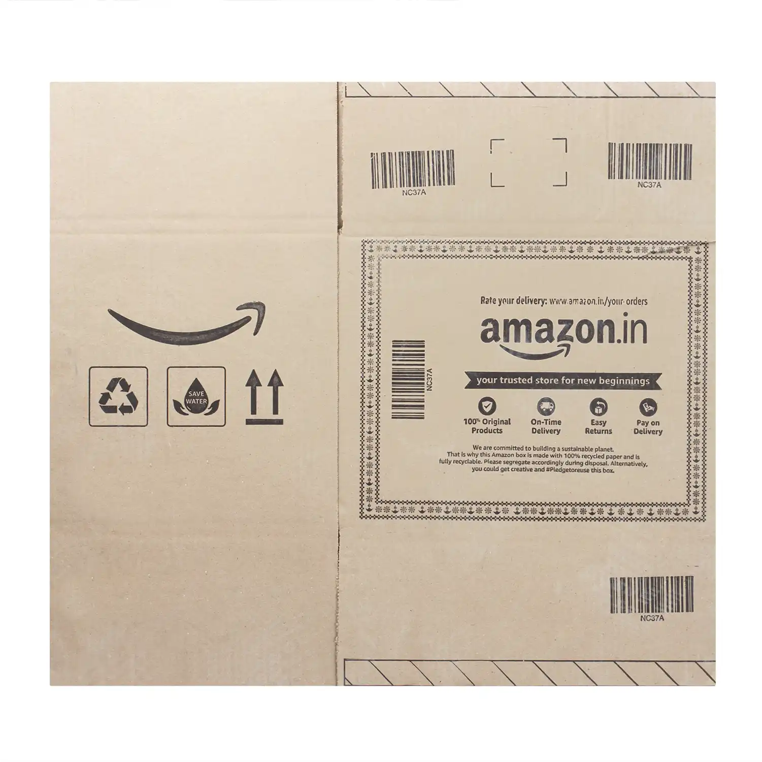Amazon Branded Corrugated Box NC37 A 5